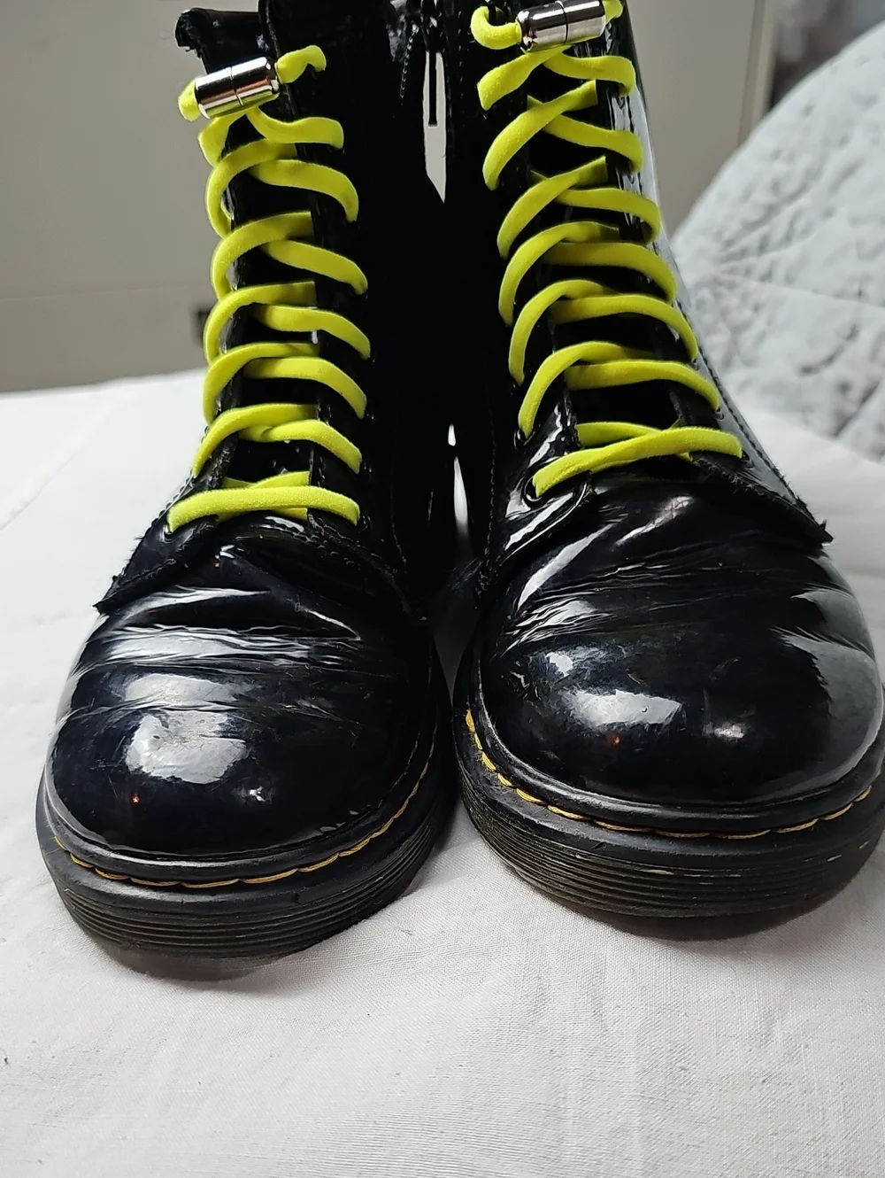 Dr Martens 15382 Black Girl Leather Ankle Boots Size 2